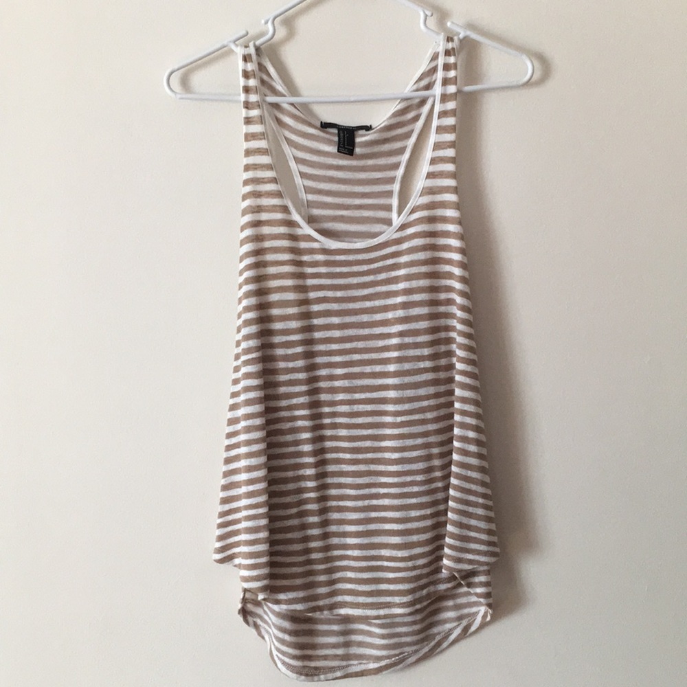 Striped tank top from Forever 21